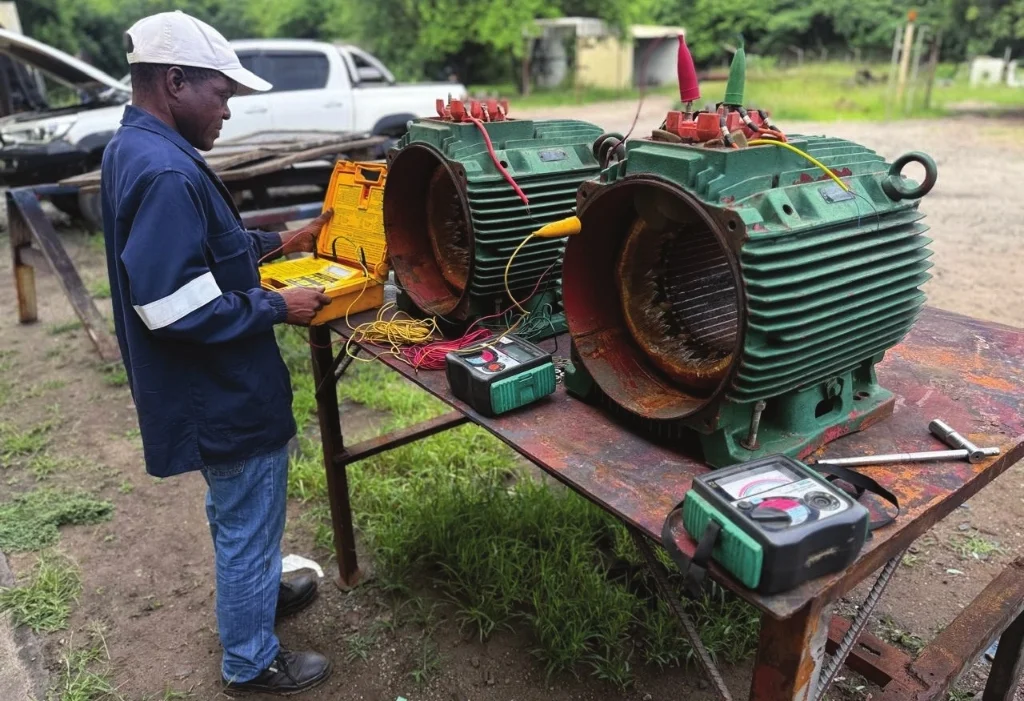 Reparação de motores eléctricos